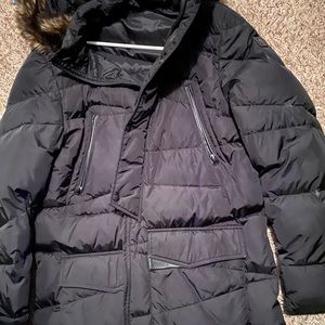 long versace puffer jacket